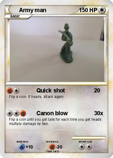 Pokemon Army man