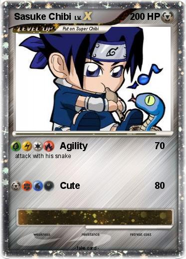 Pokemon Sasuke Chibi