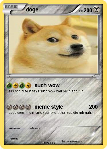 Pokemon doge