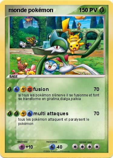 Pokemon monde pokémon