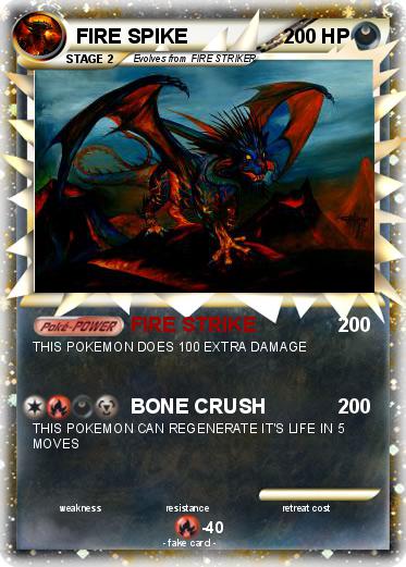 Pokemon FIRE SPIKE