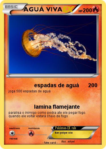 Pokemon AGUÁ VIVA