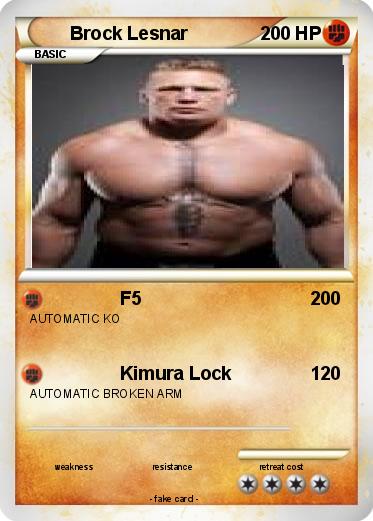 Pokemon Brock Lesnar