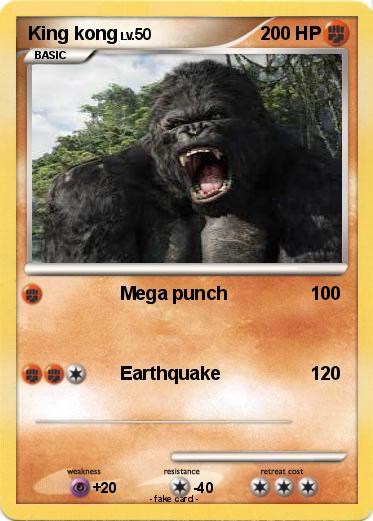 Pokemon King kong