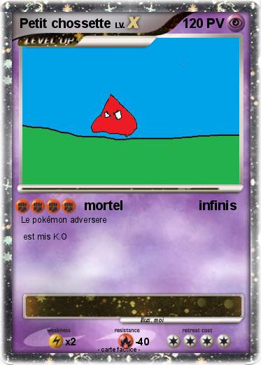 Pokemon Petit chossette