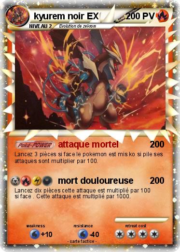 Pokemon kyurem noir EX