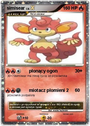 Pokemon simisear