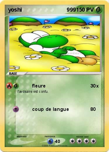 Pokemon yoshi                              999