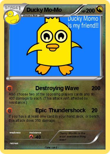 Pokemon Ducky Mo-Mo