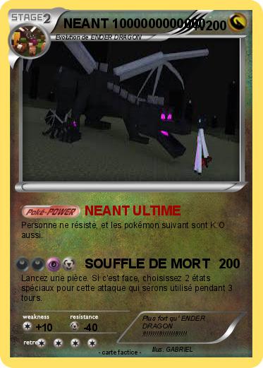Pokemon NEANT 1000000000000