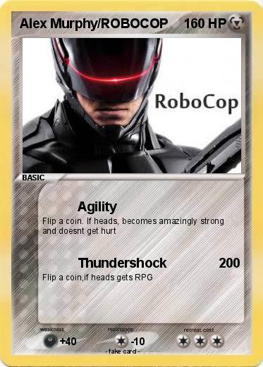 Pokemon Alex Murphy/ROBOCOP