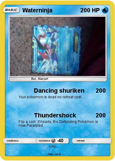 Pokemon Waterninja