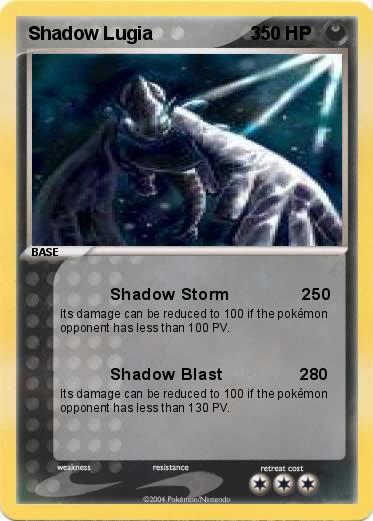 Pokemon Shadow Lugia                   3