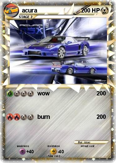 Pokemon acura
