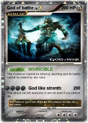 Pokemon God of battle