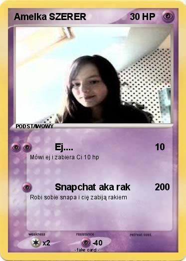 Pokemon Amelka SZERER