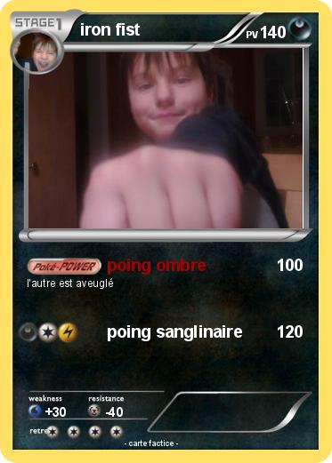 Pokemon iron fist