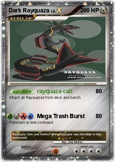 Pokemon Dark Rayquaza