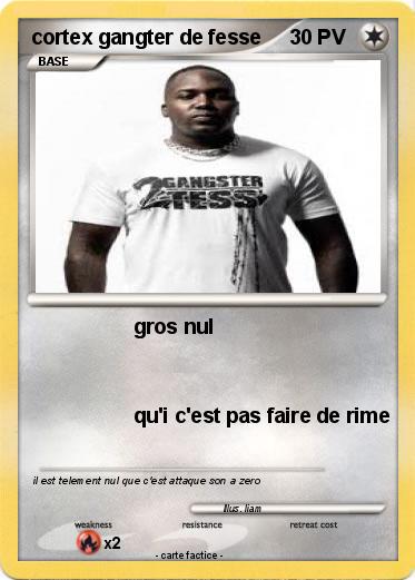 Pokemon cortex gangter de fesse