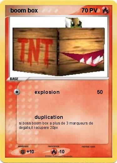 Pokemon  boom box