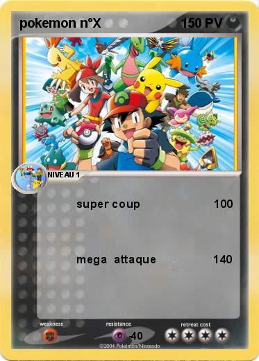 Pokemon pokemon n°X