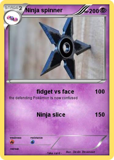 Pokemon Ninja spinner