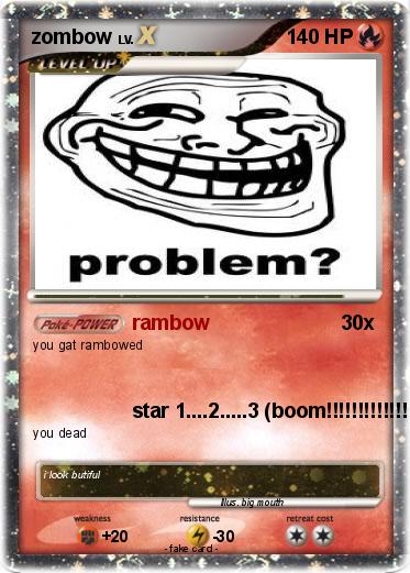 Pokemon zombow