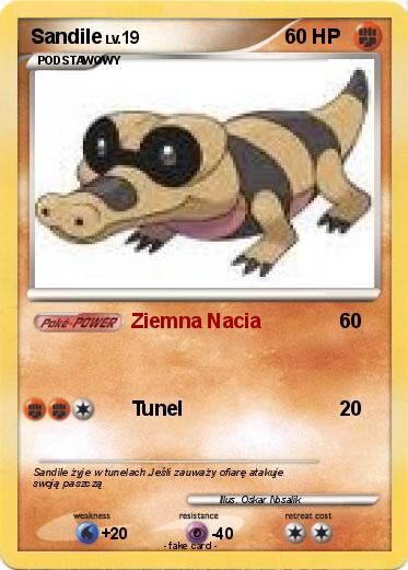 Pokemon Sandile