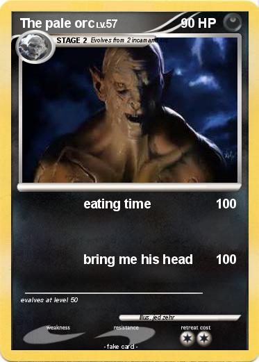 Pokemon The pale orc