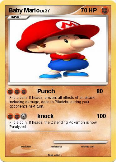 Pokemon Baby Mario