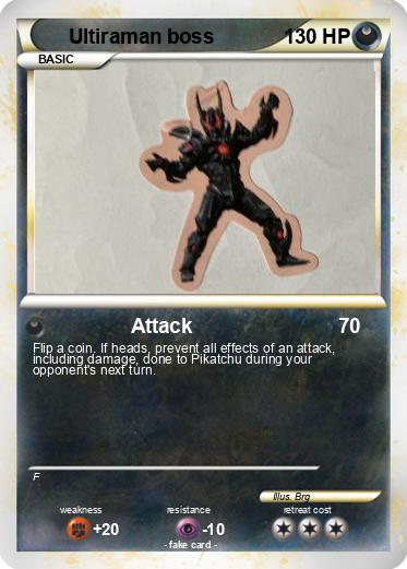 Pokemon Ultiraman boss