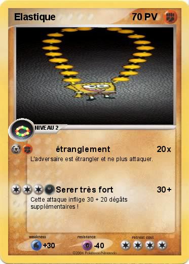 Pokemon Elastique