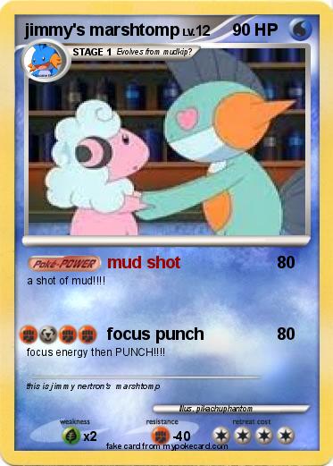 Pokemon jimmy's marshtomp