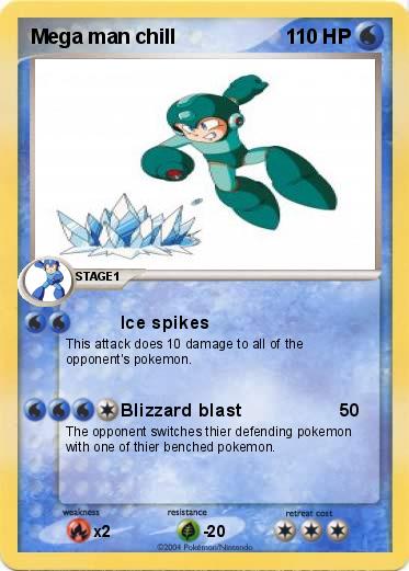 Pokemon Mega man chill
