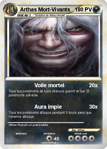 Pokemon Arthas Mort-Vivants