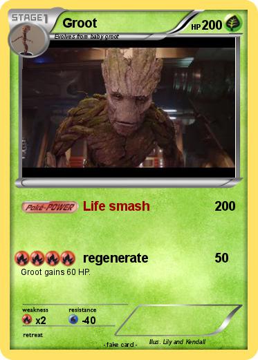 Pokemon Groot