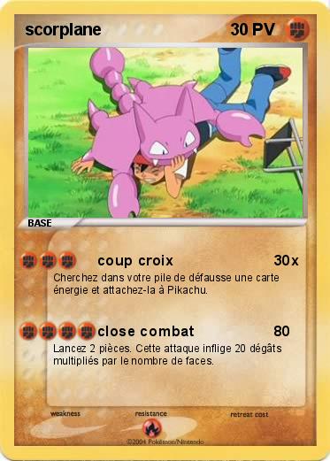 Pokemon scorplane 