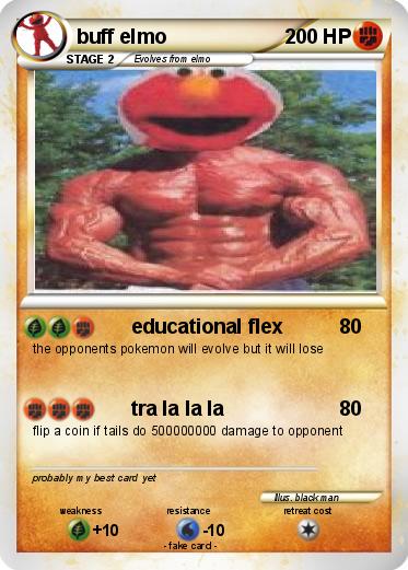 Pokemon buff elmo