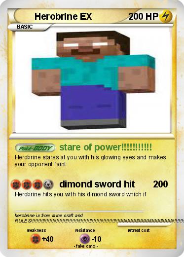 Pokemon Herobrine EX