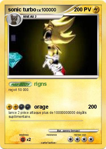Pokemon sonic turbo