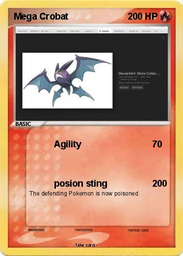 Pokemon Mega Crobat