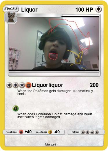 Pokemon Liquor