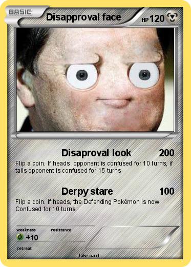 Pokemon Disapproval face