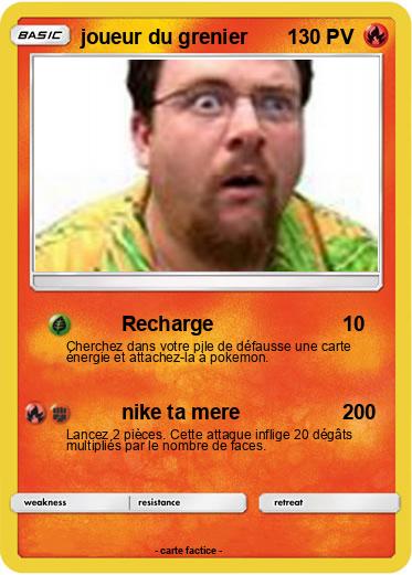 Pokemon joueur du grenier