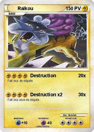 Pokemon Raikou
