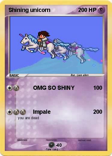 Pokemon Shining unicorn