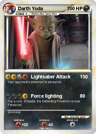 Pokemon Darth Yoda