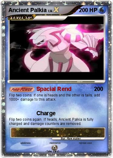 Pokemon Ancient Palkia