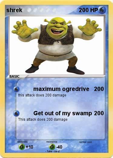 Pokemon shrek