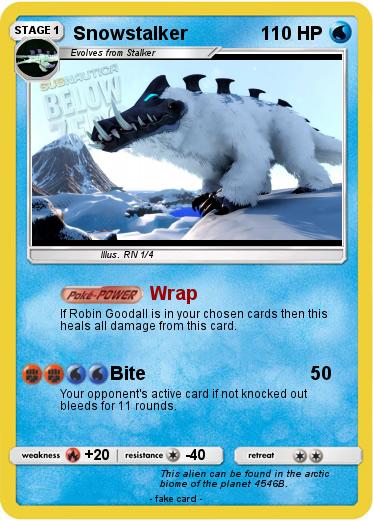 Pokemon Snowstalker